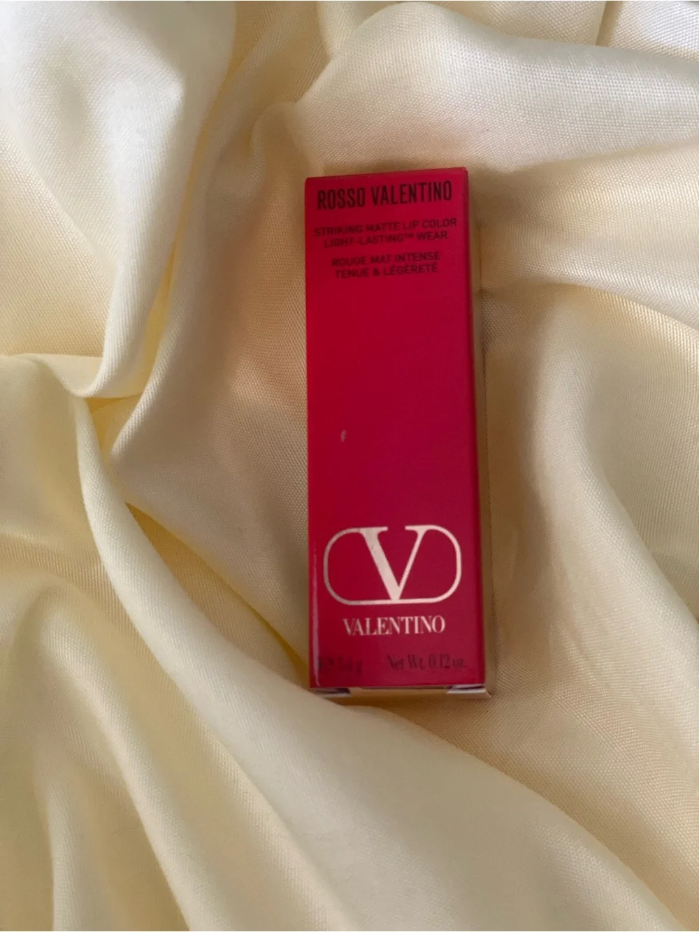 Valentino Rosso Velvet Matte Lipstick - Bold Red